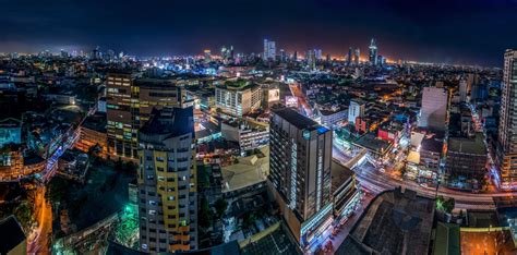 Manila City Philippines in 4K UHD .